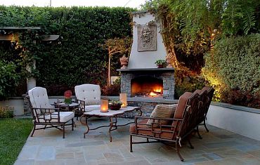 Как оформить патио на даче?