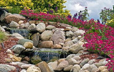 Декоративные камни для ландшафтного дизайна