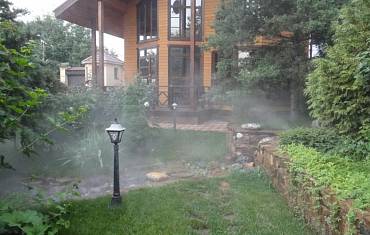 Зачем нужна система туманообразования на участке?